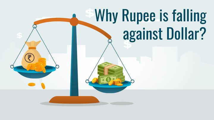Why Rupee is falling against Dollar?